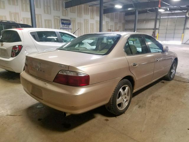 19UUA56673A006966 - 2003 ACURA 3.2TL GOLD photo 4