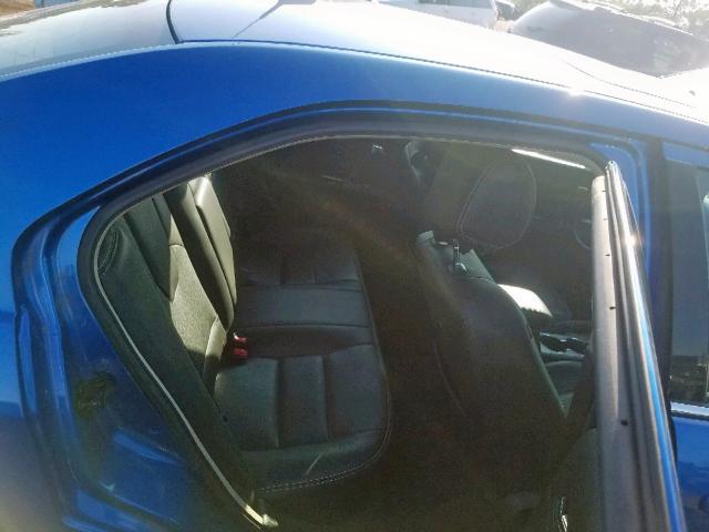 3FAHP0JA5CR348750 - 2012 FORD FUSION SEL BLUE photo 6