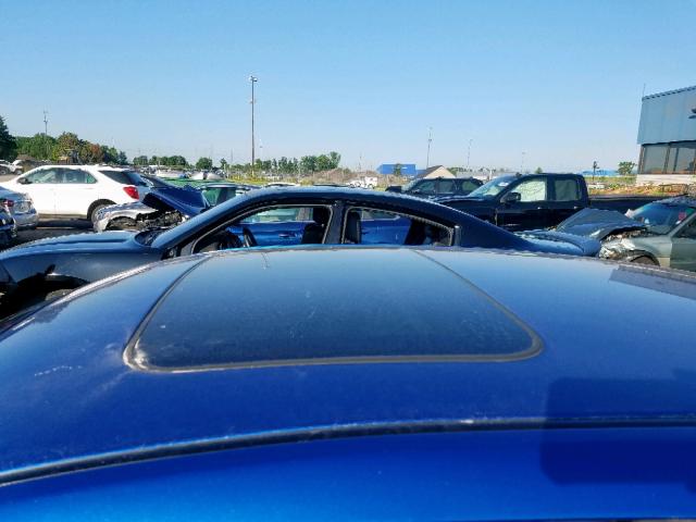 3FAHP0JA5CR348750 - 2012 FORD FUSION SEL BLUE photo 9