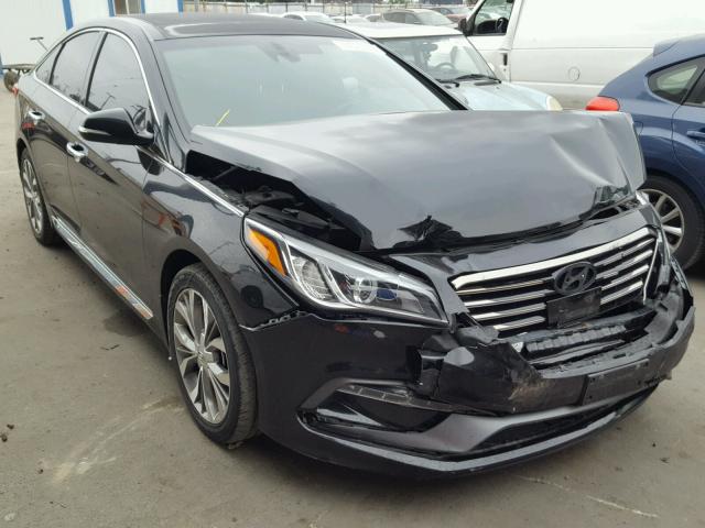 5NPE34AB0FH157530 - 2015 HYUNDAI SONATA SPO BLACK photo 1