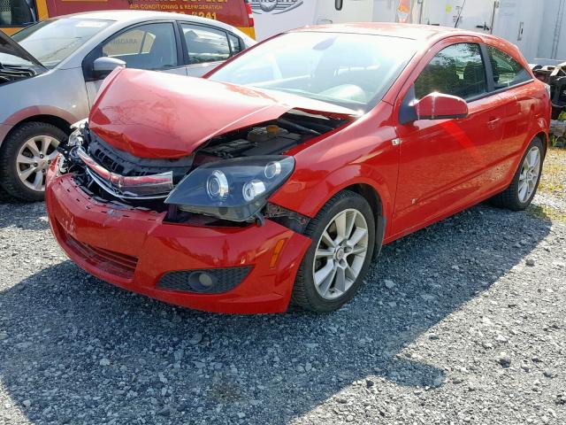 W08AT271795030207 - 2009 SATURN ASTRA XR RED photo 2