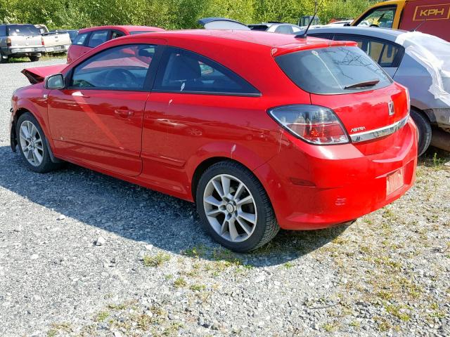W08AT271795030207 - 2009 SATURN ASTRA XR RED photo 3