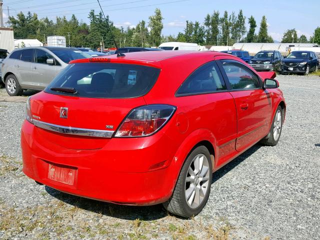 W08AT271795030207 - 2009 SATURN ASTRA XR RED photo 4