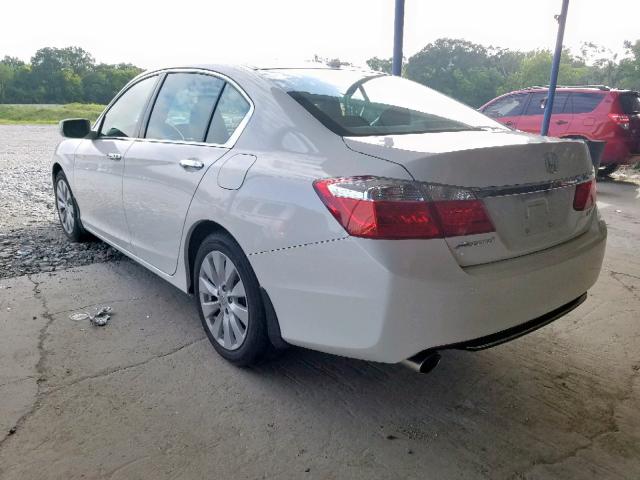 1HGCR3F85EA029658 - 2014 HONDA ACCORD EXL WHITE photo 3