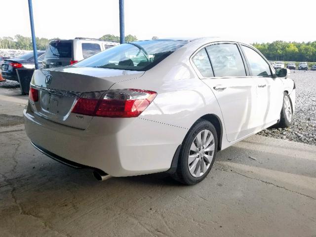 1HGCR3F85EA029658 - 2014 HONDA ACCORD EXL WHITE photo 4