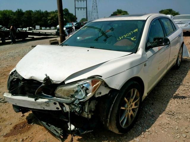 1G1ZK57758F162869 - 2008 CHEVROLET MALIBU LTZ თეთრი ფოტო 2