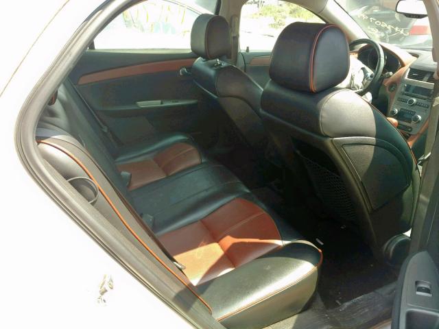 1G1ZK57758F162869 - 2008 CHEVROLET MALIBU LTZ თეთრი ფოტო 6