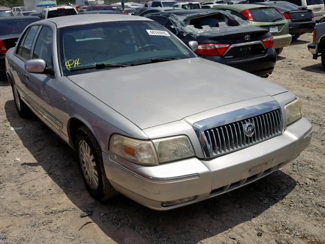 2MEFM75V08X626431 - 2008 MERCURY GRAND MARQ SILVER photo 1