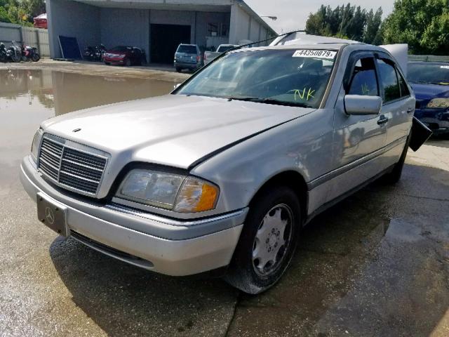 WDBHA28EXVF594868 - 1997 MERCEDES-BENZ C 280 SILVER photo 2