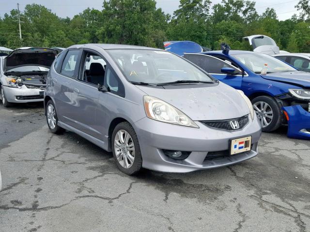 JHMGE88439S022175 - 2009 HONDA FIT SPORT GRAY photo 1