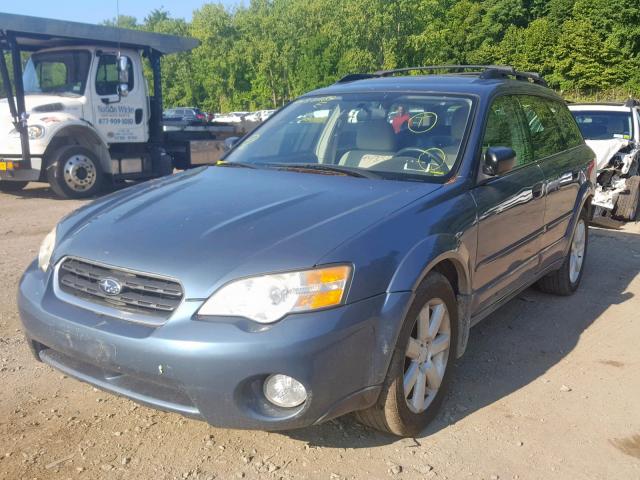 4S4BP61C267331903 - 2006 SUBARU LEGACY OUT BLUE photo 2