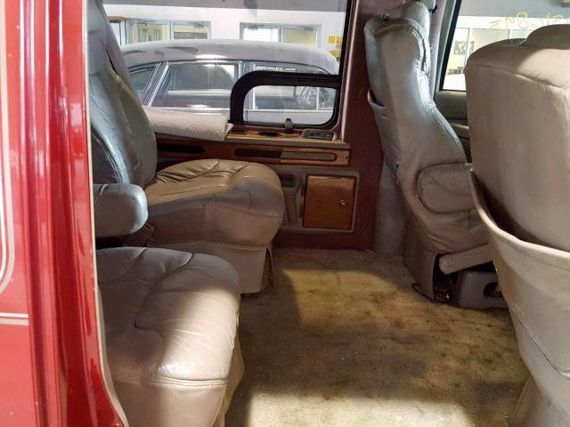 1GDFG15R4W1055245 - 1998 GMC SAVANA RV BURGUNDY photo 6