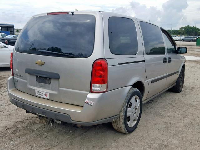 1GNDV23W58D107295 - 2008 CHEVROLET UPLANDER L 银色 照片 4