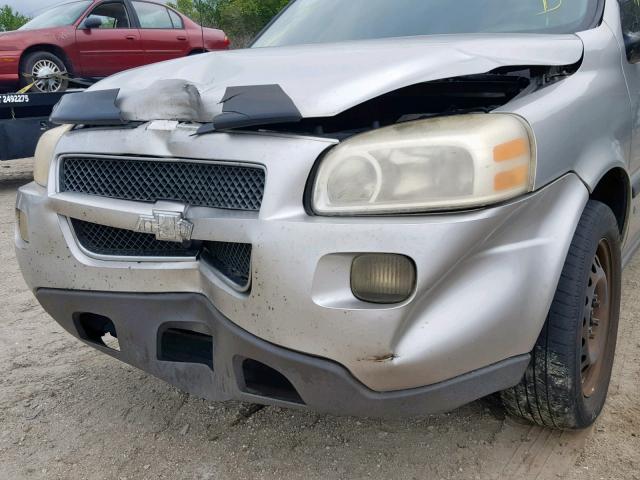 1GNDV23W58D107295 - 2008 CHEVROLET UPLANDER L 银色 照片 9