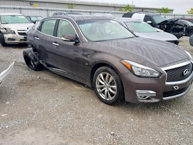 JN1BY1AR6FM560355 - 2015 INFINITI Q70 3.7 BROWN photo 1