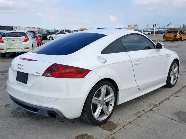 TRUBFAFK0E1008404 - 2014 AUDI TT PREMIUM WHITE photo 4