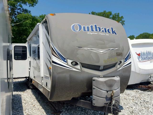 4YDT3162XDB453343 - 2013 KEYSTONE OUTBACK BEIGE photo 1