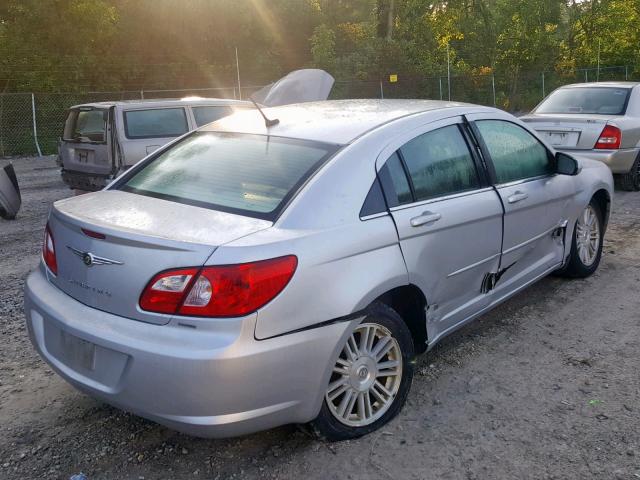 1C3LC56K58N297392 - 2008 CHRYSLER SEBRING TO SILVER photo 4