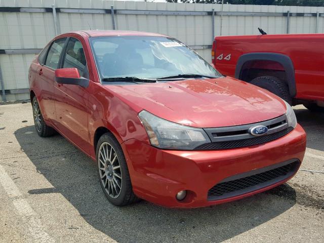 1FAHP3GNXBW113476 - 2011 FORD FOCUS SES RED photo 1