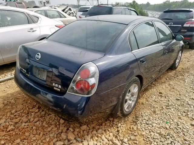 1N4AL11D76N439023 - 2006 NISSAN ALTIMA S BLUE photo 4