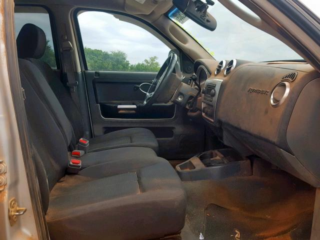 1Z7HT38N86S529418 - 2006 MITSUBISHI RAIDER DUR SILVER photo 5