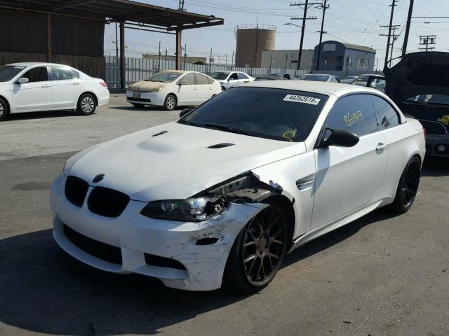 WBSWL93518P331095 - 2008 BMW M3 WHITE photo 2