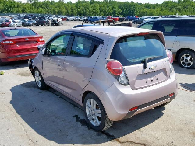 KL8CB6S90DC583740 - 2013 CHEVROLET SPARK LS PINK photo 3