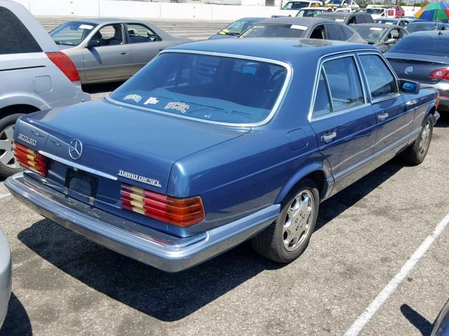 WDBCB20A0EA038467 - 1984 MERCEDES-BENZ 300 SD BLUE photo 4