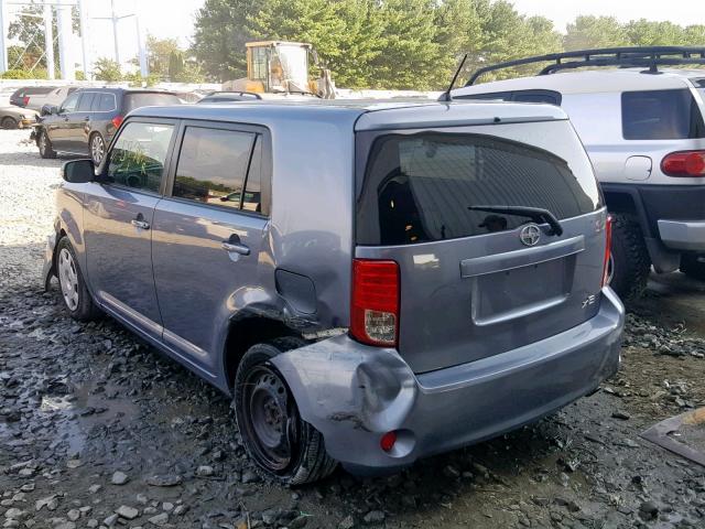 JTLZE4FE8CJ013794 - 2012 TOYOTA SCION XB 蓝色 照片 3