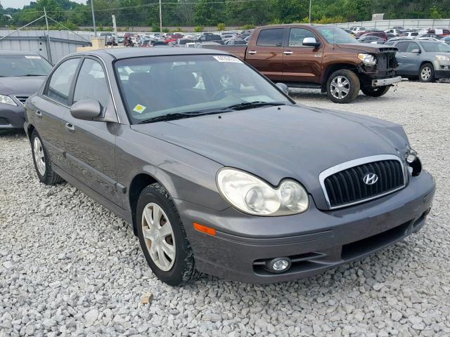 KMHWF25H82A700246 - 2002 HYUNDAI SONATA GL GRAY photo 1