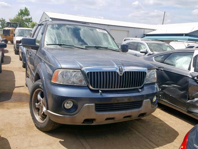 5LMFU28R03LJ36718 - 2003 LINCOLN NAVIGATOR ლურჯი ფოტო 1
