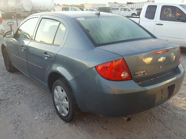 1G1AT58H397208275 - 2009 CHEVROLET COBALT LT BLUE photo 3