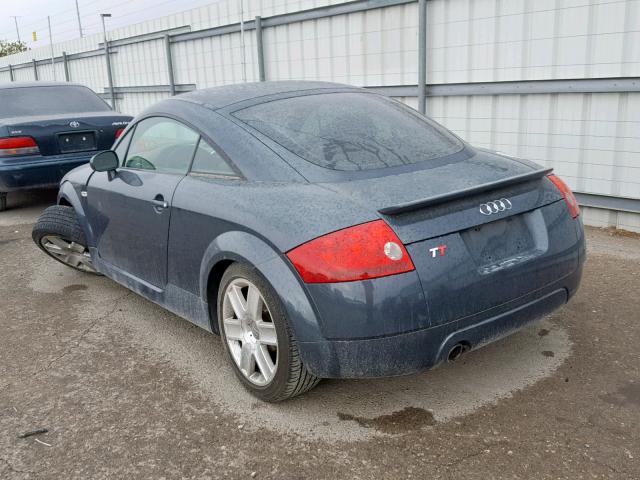 TRUSC28N731020536 - 2003 AUDI TT TEAL photo 3