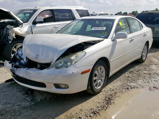 JTHBF30G036007309 - 2003 LEXUS ES 300 WHITE photo 2