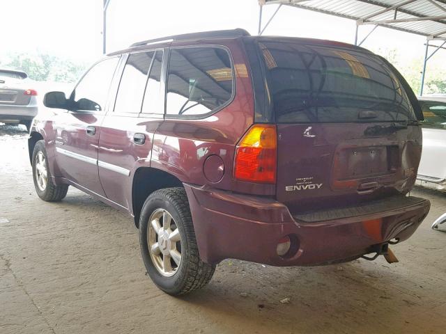 1GKDS13S062138301 - 2006 GMC ENVOY BURGUNDY photo 3