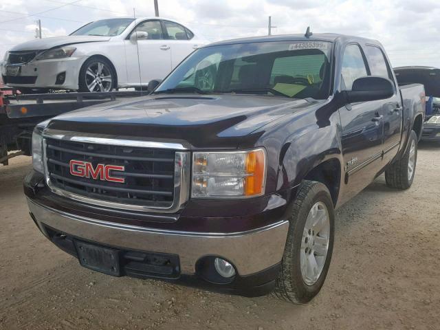 2GTEC13J881329875 - 2008 GMC SIERRA C15 MAROON photo 2