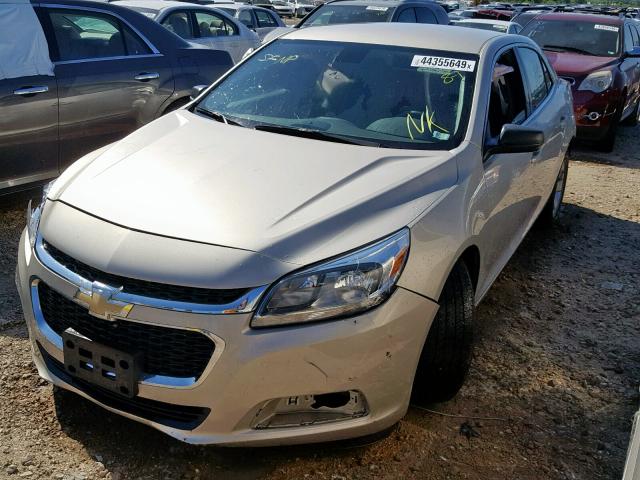 1G11B5SA9GF103645 - 2016 CHEVROLET MALIBU LIM GOLD photo 2