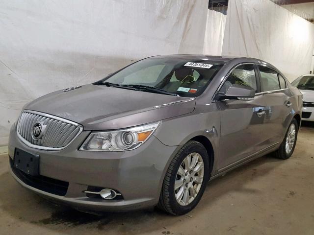 1G4GD5ER3CF278704 - 2012 BUICK LACROSSE P GRAY photo 2