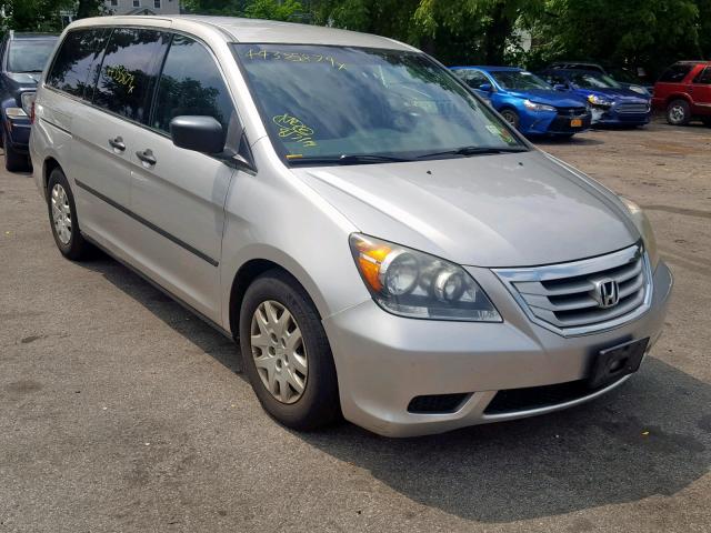 5FNRL38298B002770 - 2008 HONDA ODYSSEY LX SILVER photo 1