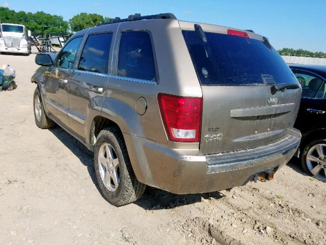 1J4HR58N66C112860 - 2006 JEEP GRAND CHER TAN photo 3