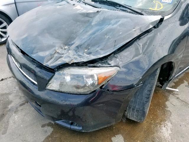JTKDE167870193532 - 2007 TOYOTA SCION TC ნაცრისფერი ფოტო 9