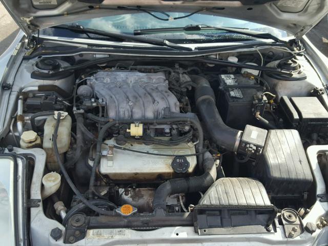 4A3AE55H43E044203 - 2003 MITSUBISHI ECLIPSE SP SILVER photo 7