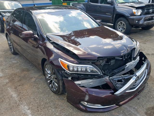 JH4KC1F57GC001016 - 2016 ACURA RLX TECH PURPLE photo 1