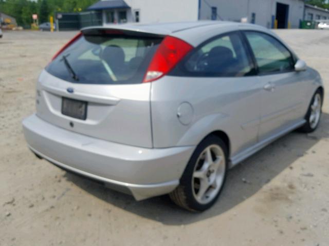 3FAHP39543R188174 - 2003 FORD FOCUS SVT SILVER photo 4