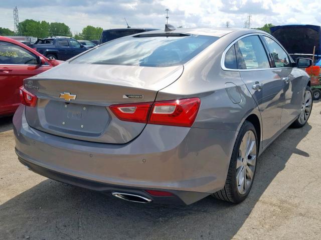 1G1ZH5SX1HF255040 - 2017 CHEVROLET MALIBU PRE GRAY photo 4