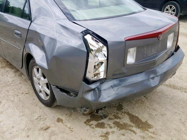 1G6DP567450168801 - 2005 CADILLAC CTS HI FEA GRAY photo 9