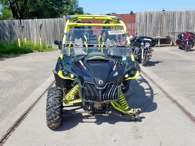 3JBPEAR27FJ000324 - 2015 CAN-AM MAVERICK M YELLOW photo 2