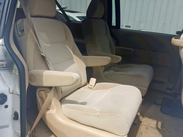 5FNRL38288B087116 - 2008 HONDA ODYSSEY LX WHITE photo 6