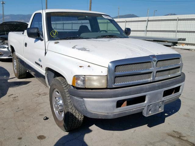 1B7JC26T7TS713737 - 1996 DODGE RAM 2500 WHITE photo 1