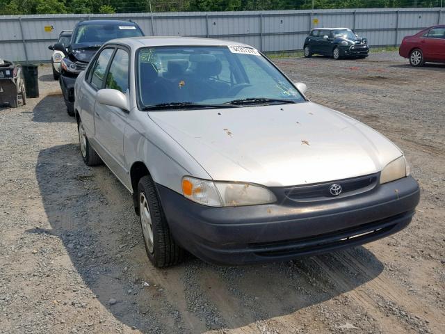 2T1BR18EXYC342562 - 2000 TOYOTA COROLLA VE SILVER photo 1